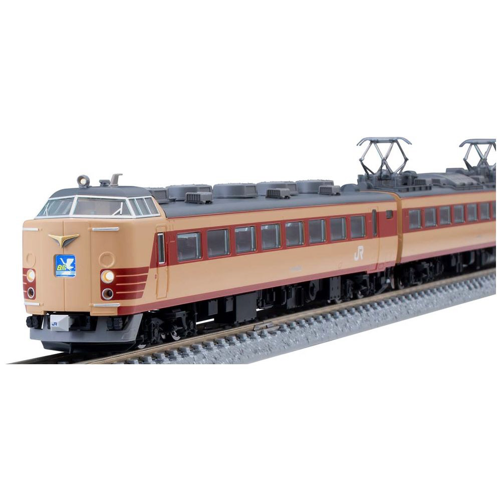 【Nゲージ】98386 JR 485系特急電車（京都総合運転所・白鳥）基本セットB（5両） TOMIX_1
