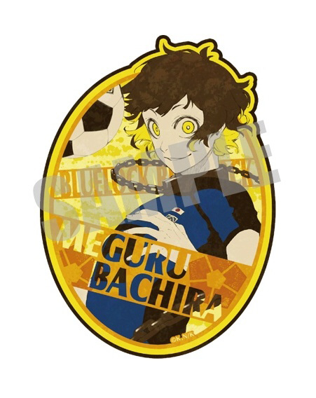 Badge - Blue Lock / Bachira Meguru (ブルーロック 缶バッジ デザイン10(蜂楽廻/C))