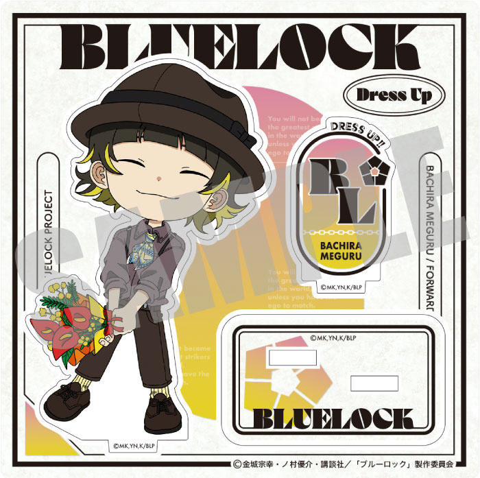 USED) Acrylic stand - Blue Lock / Bachira Meguru (07.蜂楽廻 キャラ