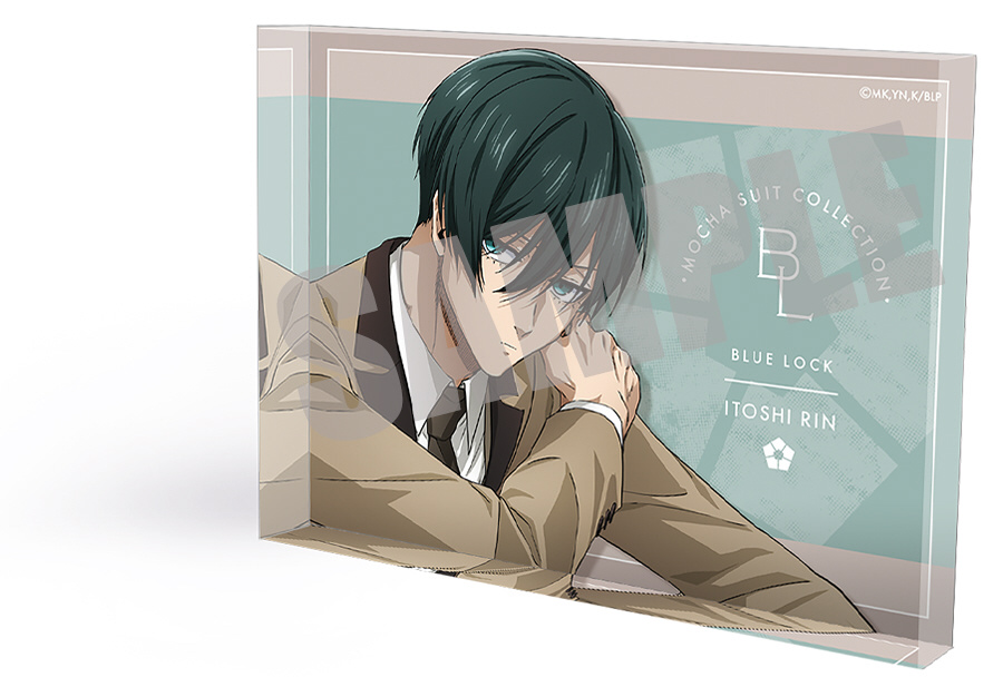 そ*こ様 糸師凛　凛　ブルーロック　ブルロ　mocha suit モカスーツ ブルーロック アクリルブロック 糸師 凛 MOCHA SUIT ver.｜の通販は