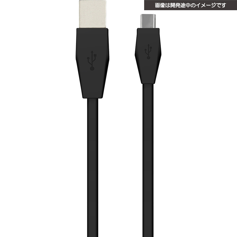 SWITCH用 USB充電フラットケーブル 2m