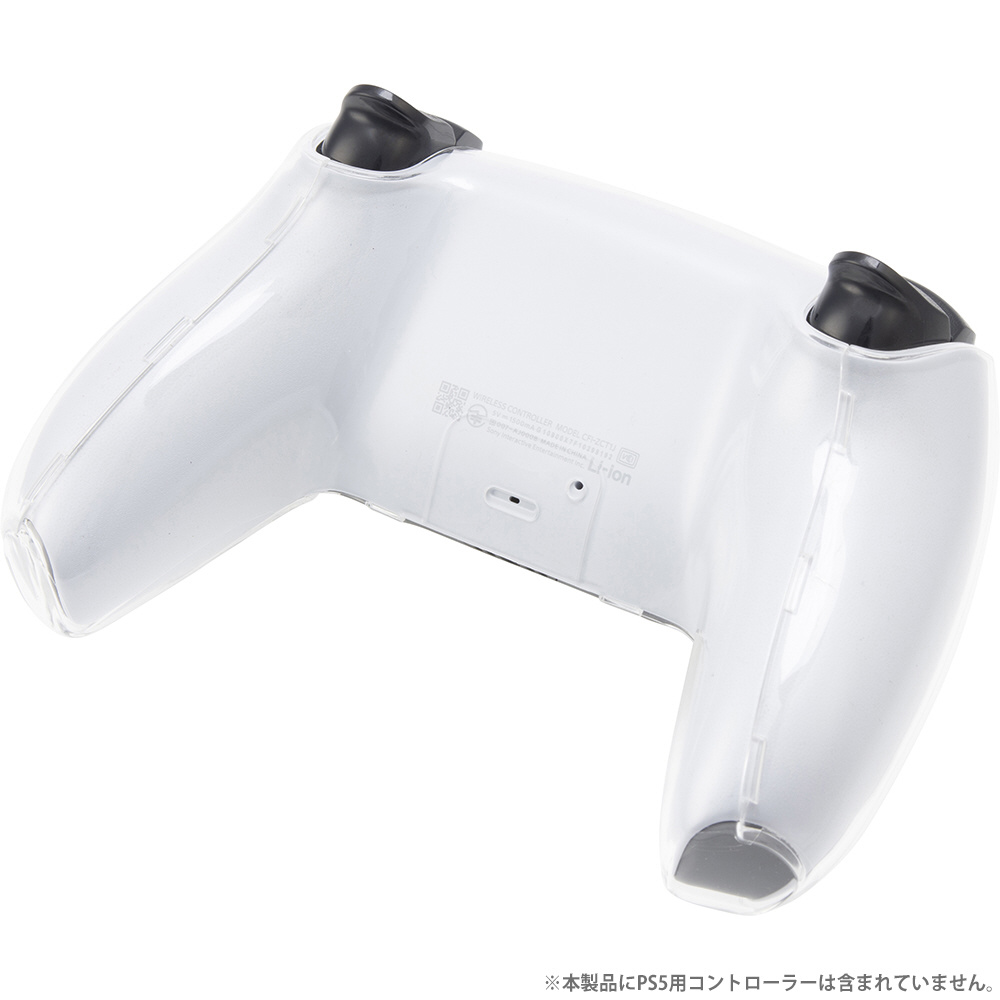PS5用コントローラープロテクトカバーFace クリア CY-P5CPCF-CL_2