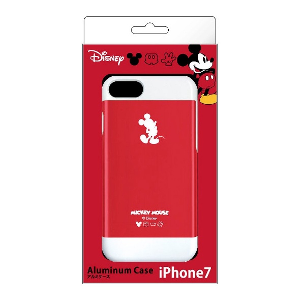 Iphone 7用 アルミケース ディズニーキャラクター ミッキー Ac7disney01 の通販はソフマップ Sofmap