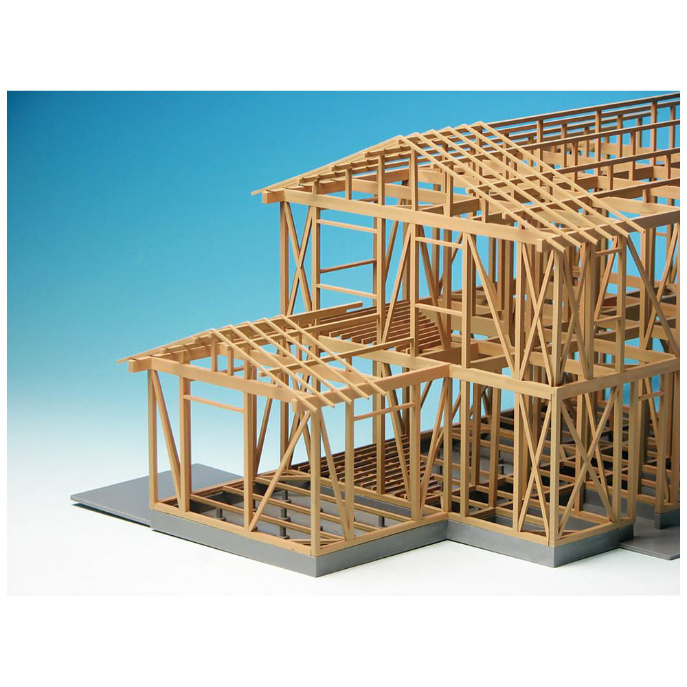 1/50 建築構造がよく分かる 建築模型 木造軸組模型 リニューアル版 