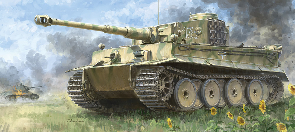 TANKS OF THE WORLD WW.II ドイツ軍 ティーガーI 初期型 SS第1