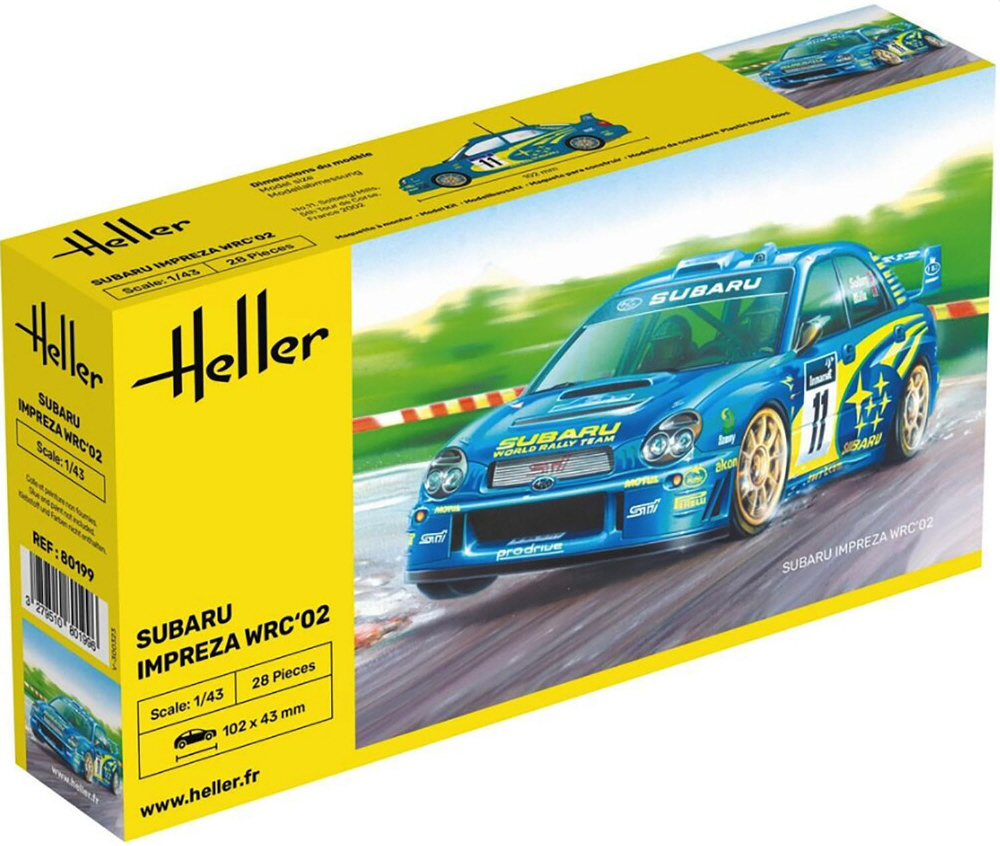 1/43 スバル インプレッサ WRC 2002