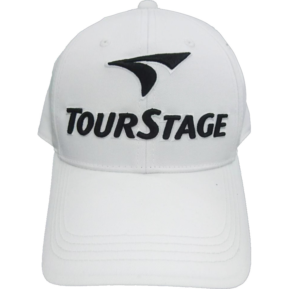 メンズ ゴルフキャップ Tourstage ホワイト ブラック フリーサイズ Cpt9bc Wk キャップ バイザーの通販はソフマップ Sofmap