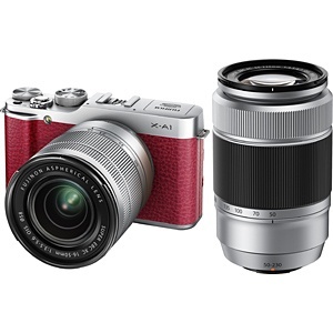 FUJIFILM X-A1【ダブルズームレンズキット】（レッド／ミラーレス一眼