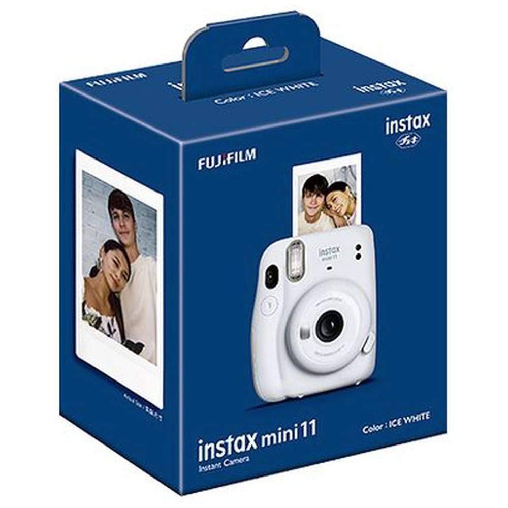 インスタントカメラ 『チェキ』 instax mini 11 アイスホワイト｜の