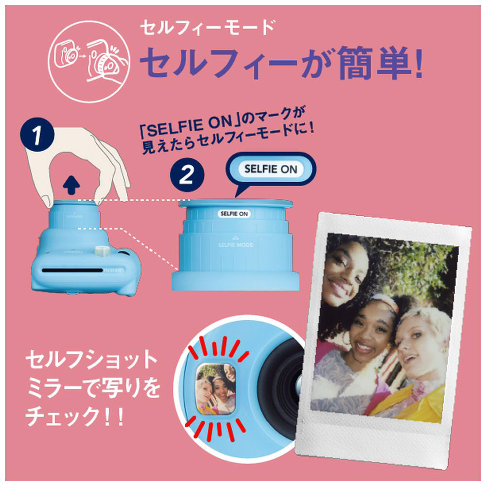 インスタントカメラ 『チェキ』 instax mini 11 ライラックパープル ...