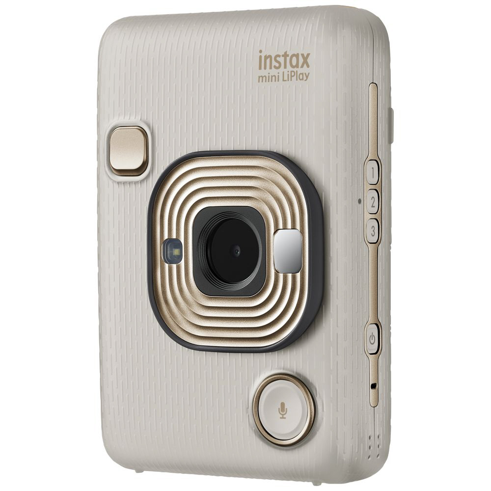 ハイブリッドインスタントカメラ 『チェキ』 instax mini LiPlay BEIGE