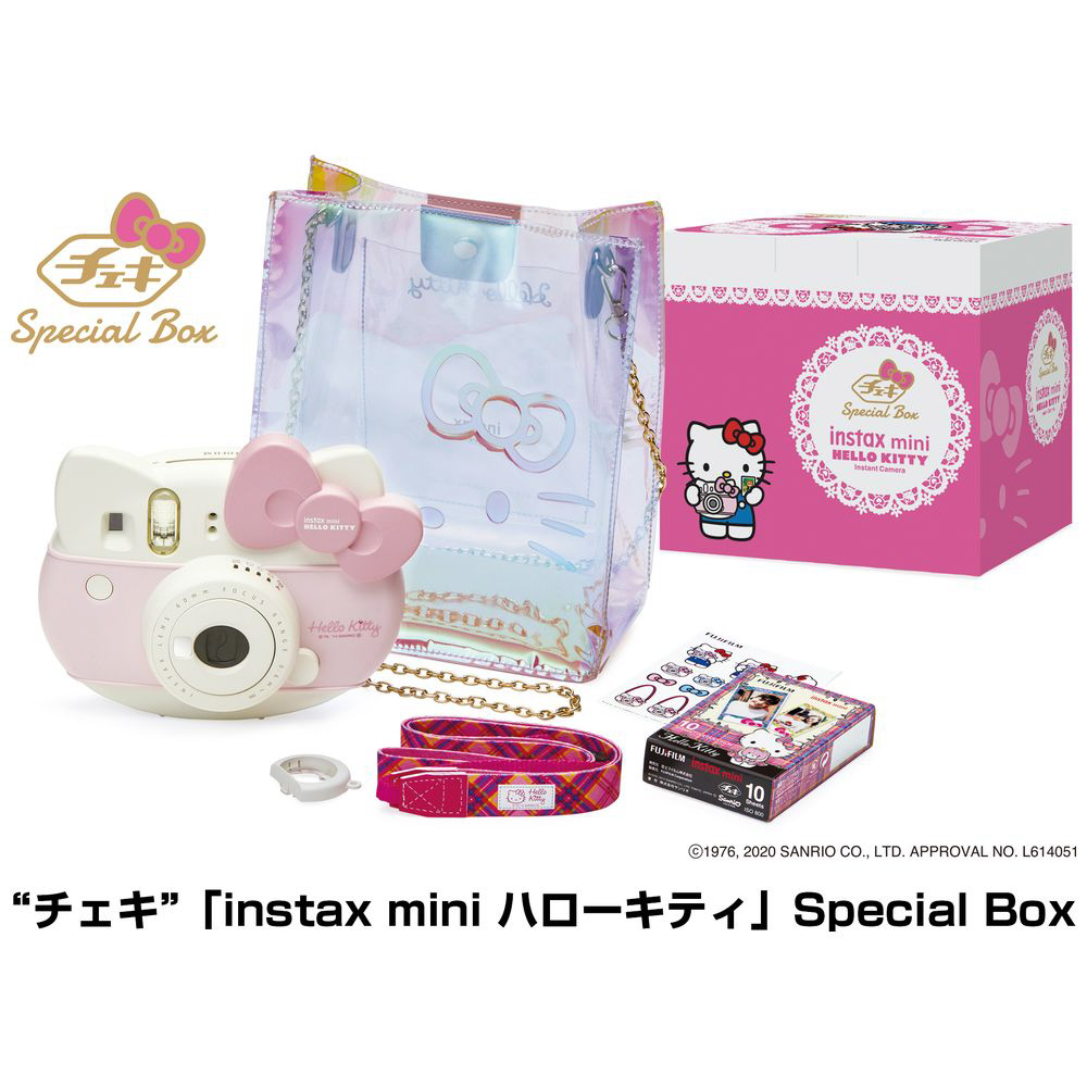 インスタントカメラ 『チェキ』 instax mini ハローキティ Special Box ...