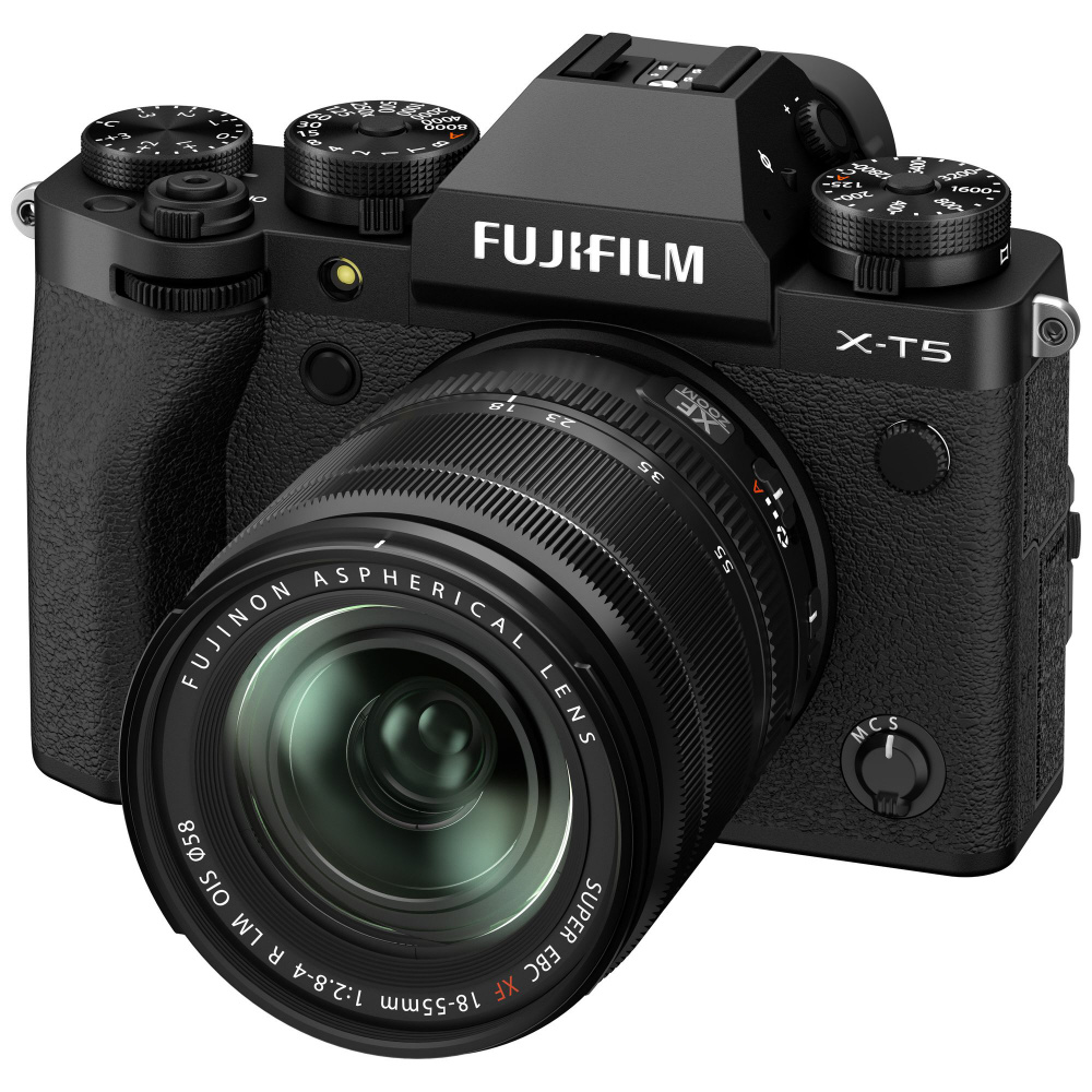 FUJIFILM X-T5 レンズキット ミラーレス一眼カメラ ブラック FX-T5LK