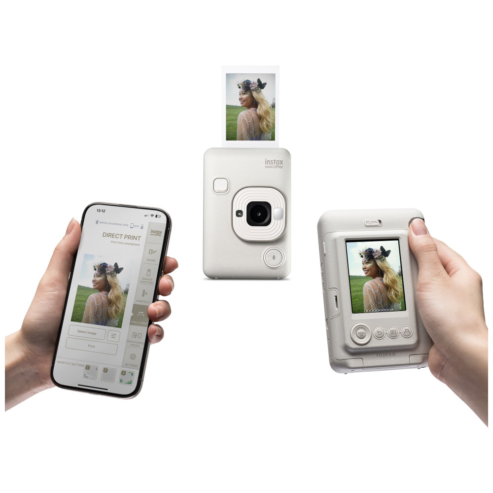 ハイブリッドインスタントカメラ 『チェキ』 instax mini LiPlay