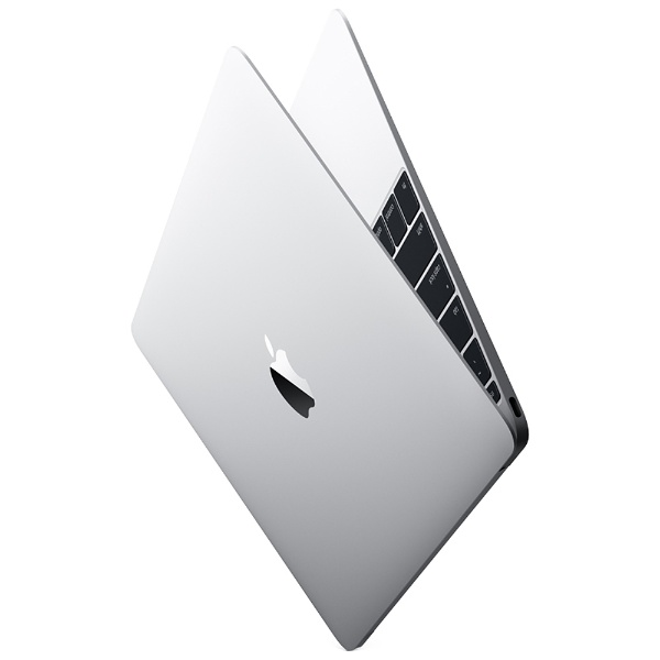 MacBook 12インチ Retina Displayモデル［Core M（1.2GHzデュアルコア）／8GB／SSD：512GB］　シルバー　 MF865J/A