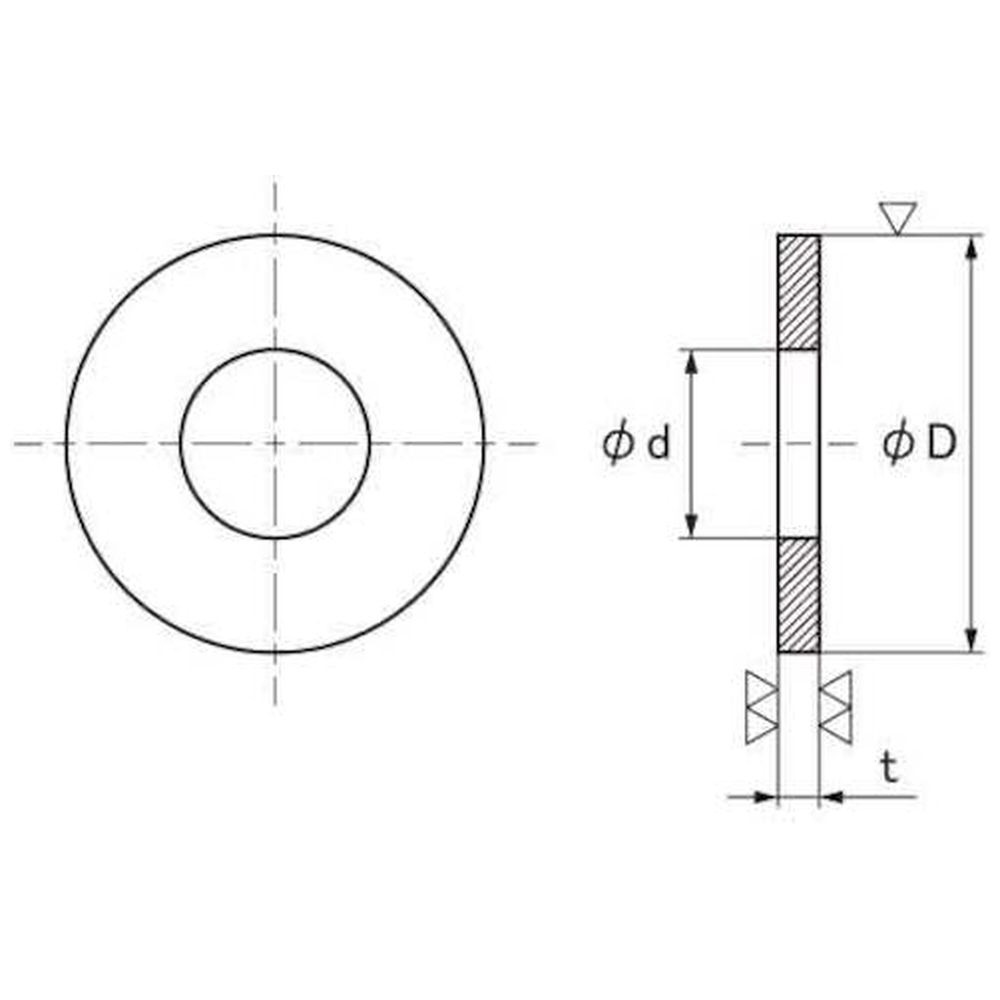 サンコーインダストリー SUS316 W (JIS小型 3×6×0.5 W0-11-0011-0030-0000-00 