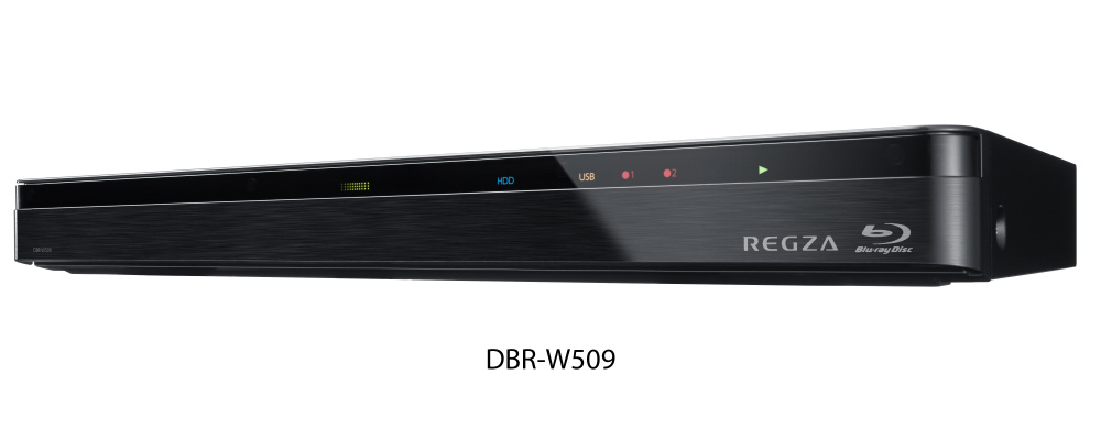 ブルーレイレコーダー REGZA（レグザ） DBR-W509 ［500GB /2番組同時録画］|TOSHIBA(東芝)