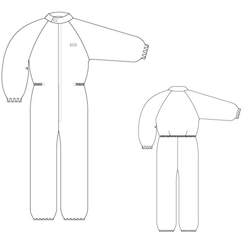 ゴールドウイン フロントファスナーワンピース ブルー ｓ ｐｐ１４１０ ｂ ｓ クリーンルーム用ウェアの通販はソフマップ Sofmap