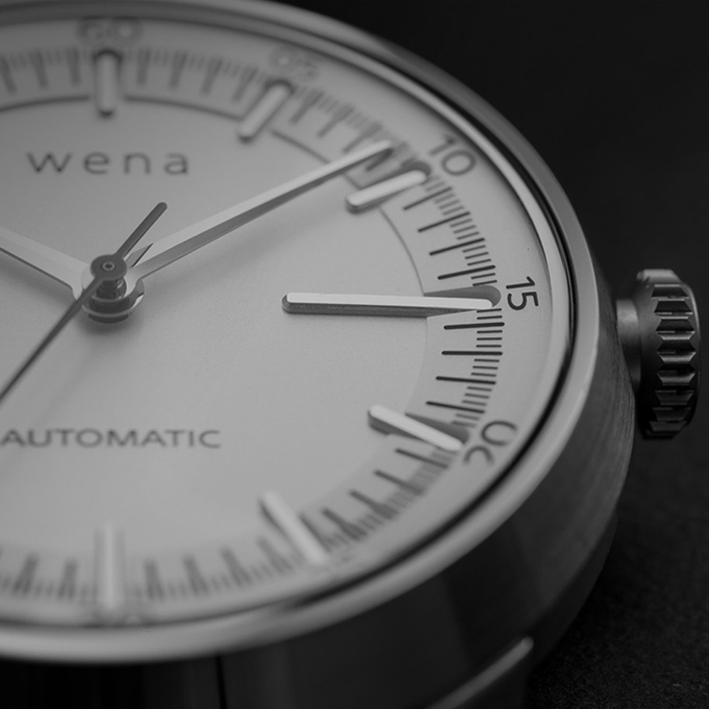 ハイブリッドスマートウォッチ wena wrist Mechanical White Head WH