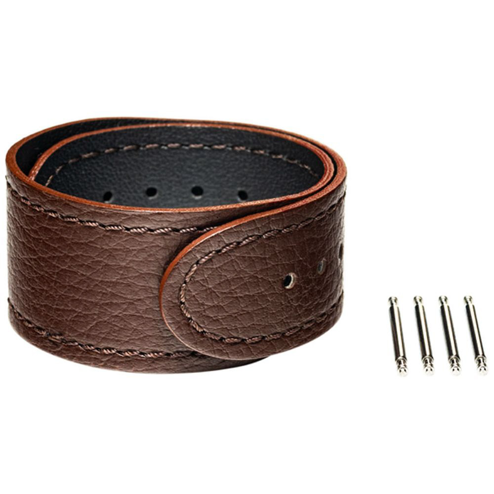 【wena3専用のアクセサリー】wena 3 leather band 20mm Brown ブラウン WNW-CB2120/T
