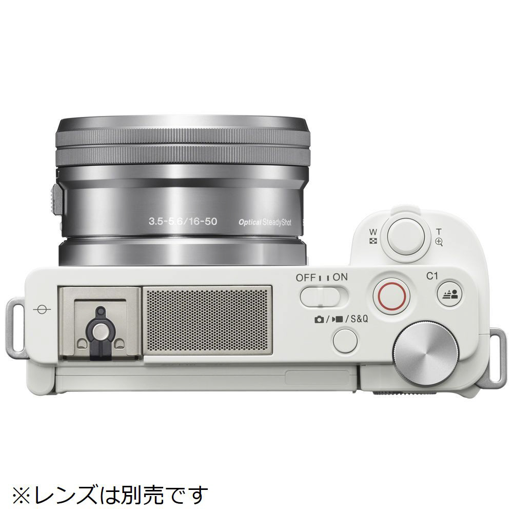 ソニー VLOGCAM ZV-E10 W ボディ ホワイト Vlog用カメラ SONY