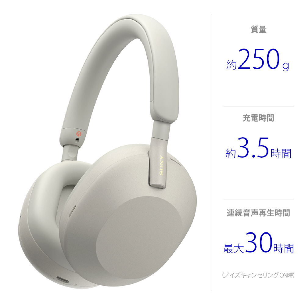 新品未開封】SONY WH-1000XM5/SM - ヘッドフォン/イヤフォン