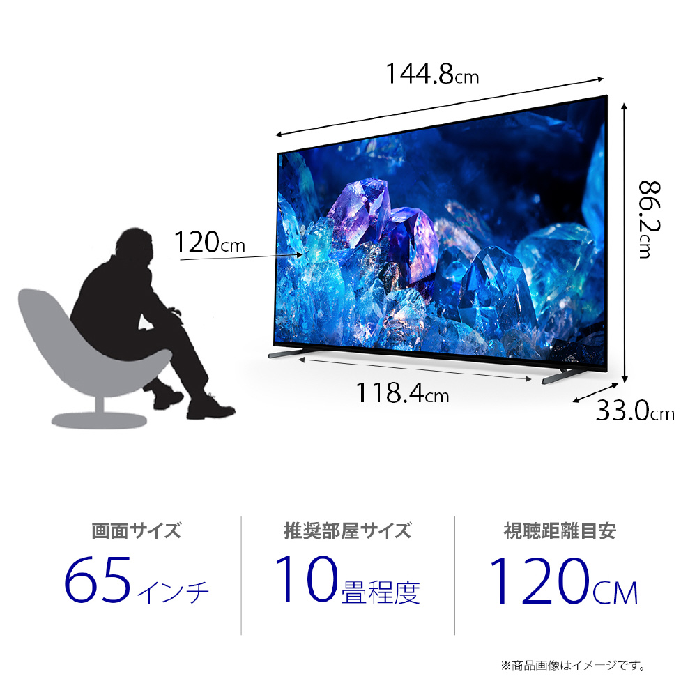 65型液晶テレビ(ジャンク) - テレビ