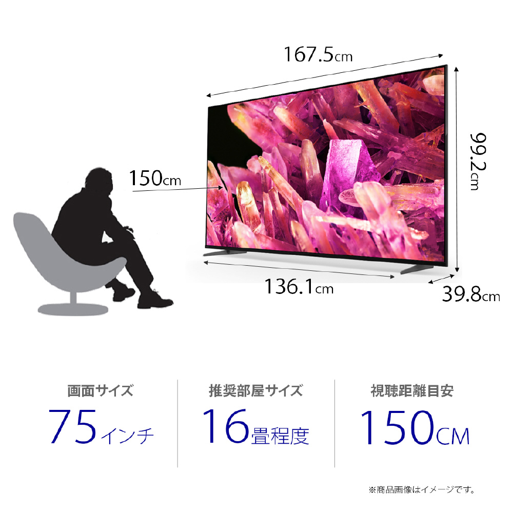SONY65型 4K テレビ ジャンク品-
