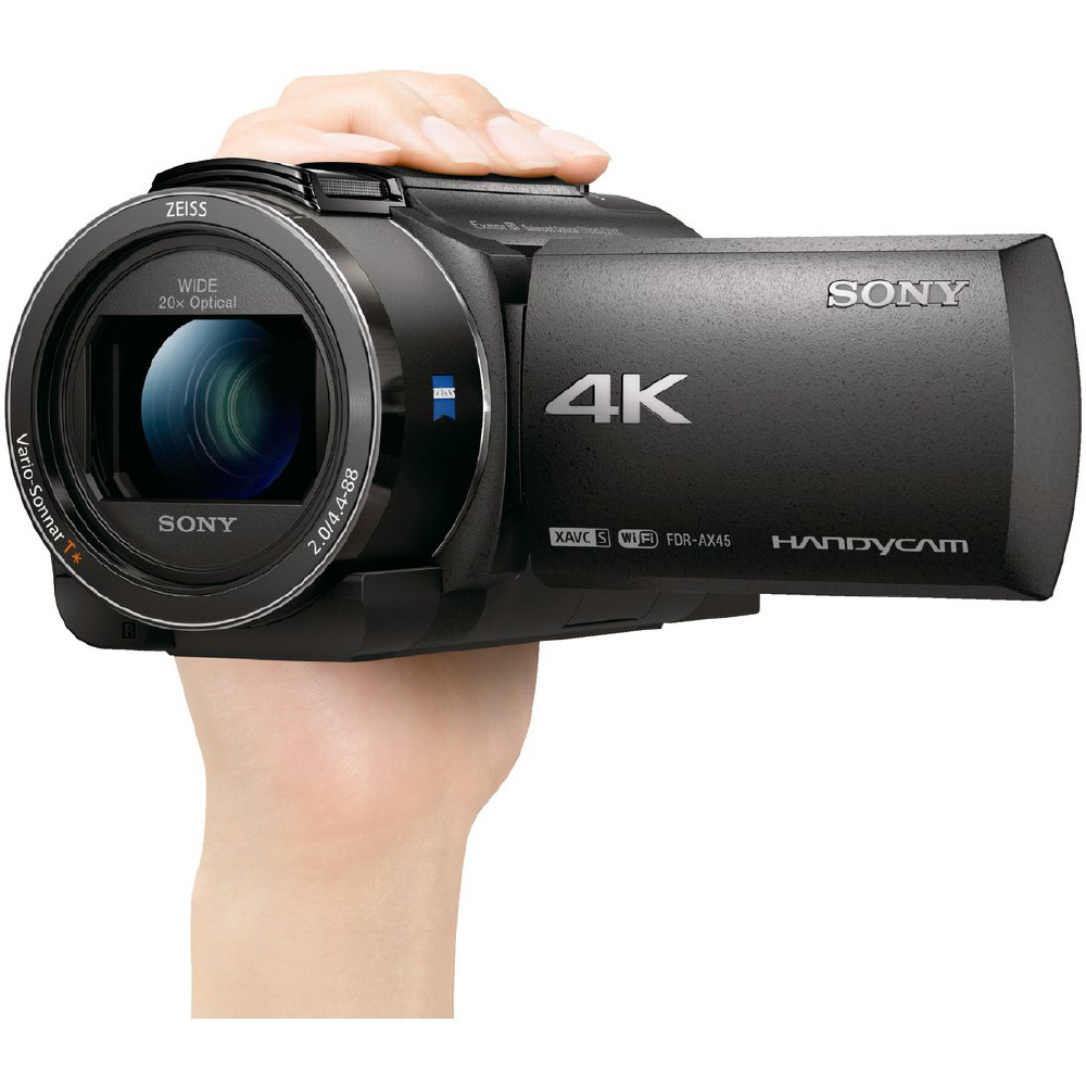 ソニー   4K   ビデオカメラ   Handycam   FDR-AX45(2018年モデル)   ブロンズブラウン   内蔵メモリー64GB   - 4