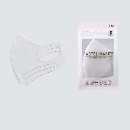 ひふみさま専用 PASTEL MASK Rサイズ 白 30セット PASTEL MASK｜マスク クロスプラス公式通販サイト