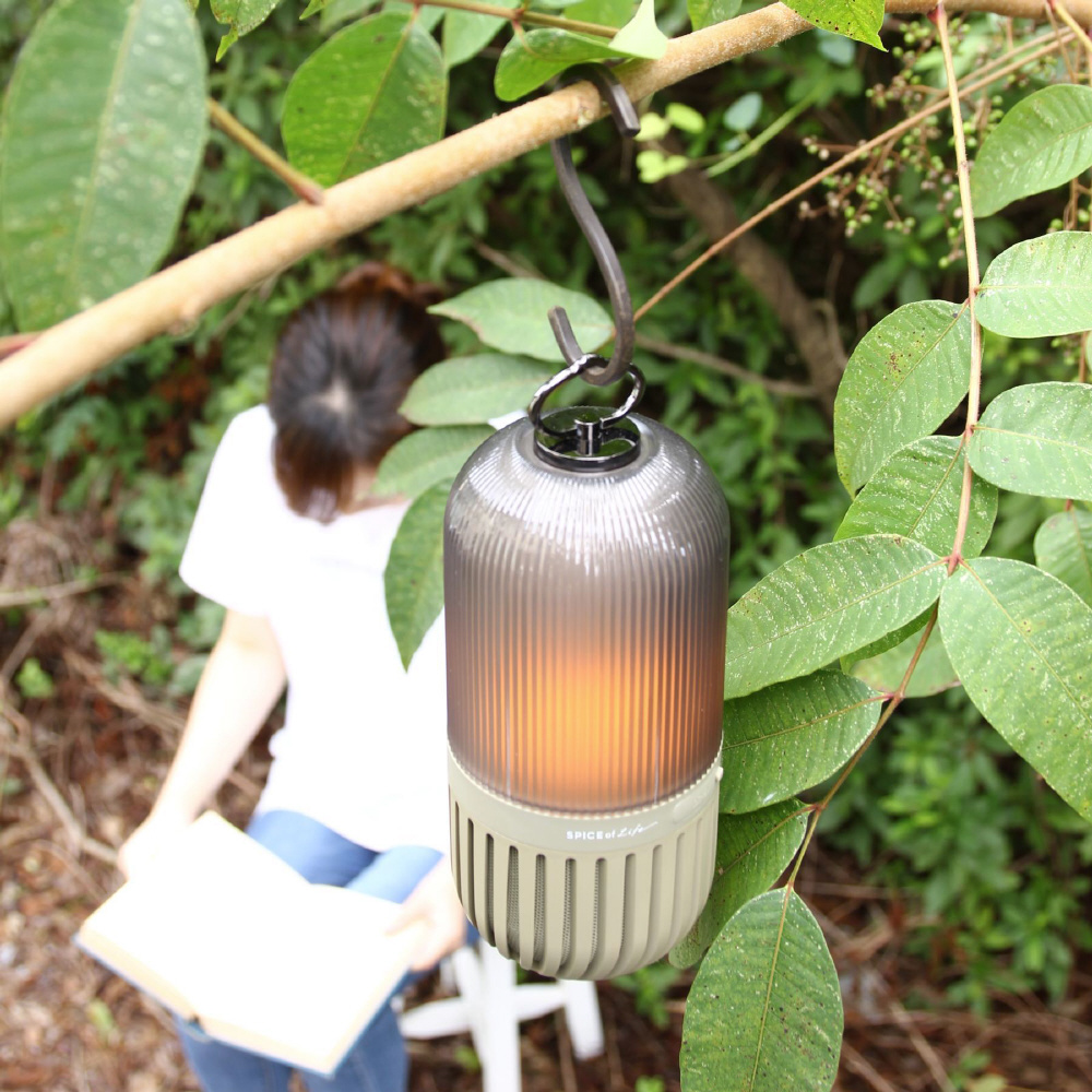 ゆらぎカプセルスピーカー カーキ CS2020KH ［Bluetooth対応