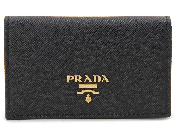 プラダ PRADA 名刺入れ カードケースブラック｜の通販は