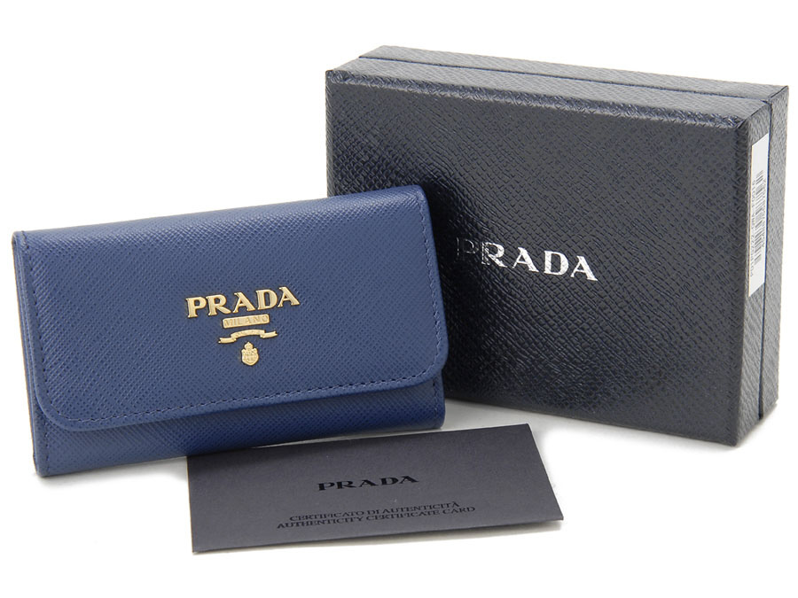 プラダ キーケース PRADA BLUETTE ブルーエット メンズ