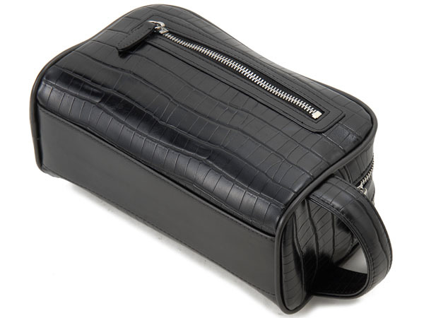 Monte Spiga モンテスピガ セカンドバッグ メンズ クラッチバッグ クロコ型押し ブラック Mosgdbk ブランドバッグ の通販はソフマップ Sofmap