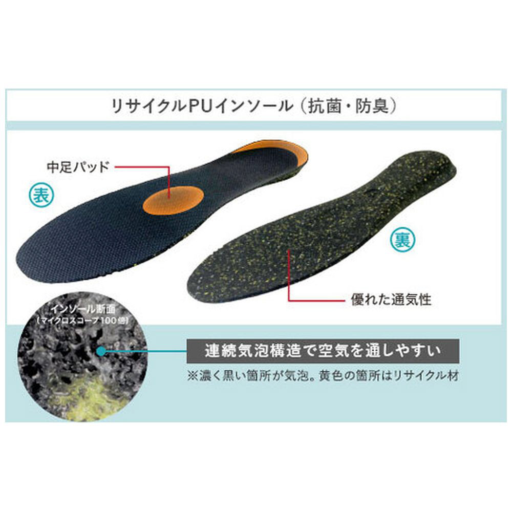 ミドリ安全 安全靴 G3555 (バンドタイプ) ブルー 23.5〜28.0 一般作業