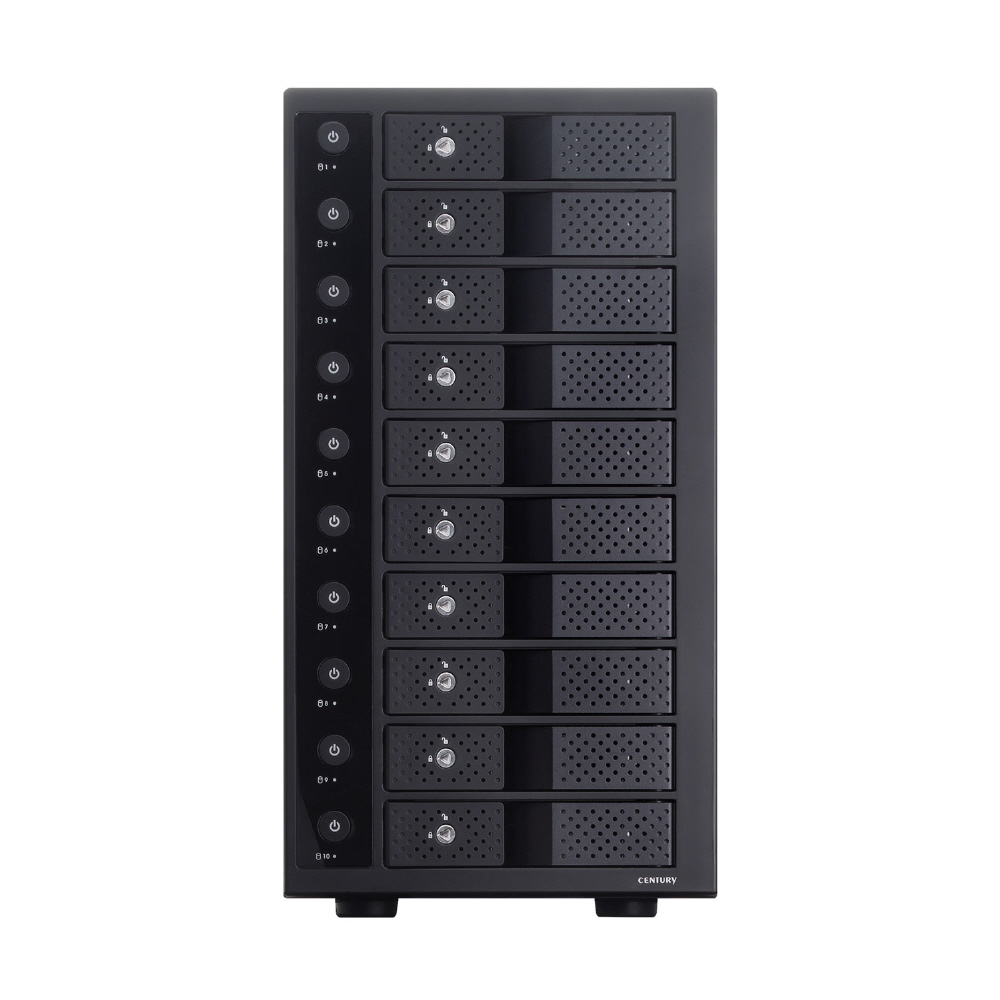 裸族のスカイタワー 10Bay USB10G IS 裸族 CRST1035U32CIS2 ［3.5インチ対応 /SATA /10台 ］｜の通販はソフマップ[sofmap]