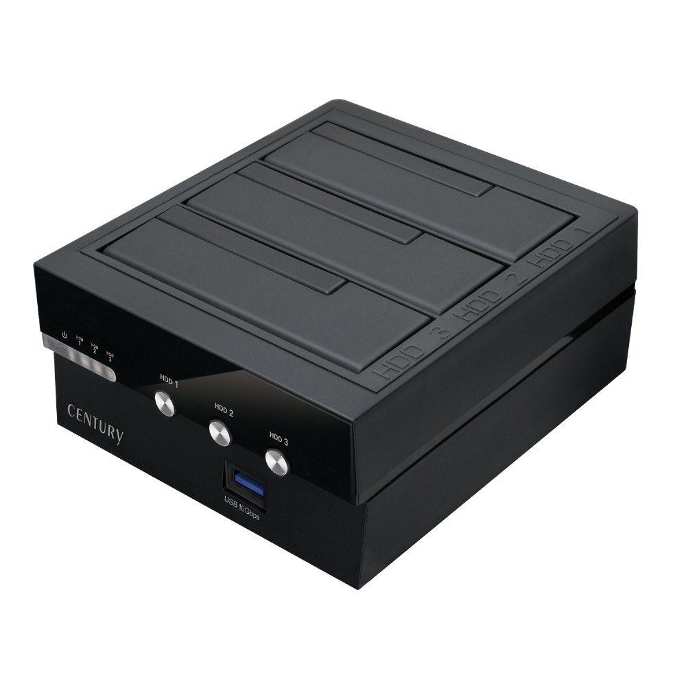 HDD/SSDスタンド USB-C＋USB-A接続 裸族のお立ち台 3Bay IS