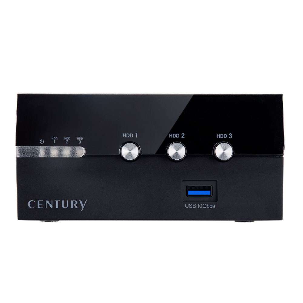 HDD/SSDスタンド USB-C＋USB-A接続 裸族のお立ち台 3Bay IS