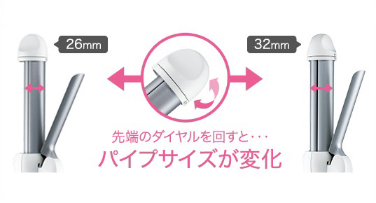 展示品〕 カールアイロン EH-HT55 白 ［交流（コード）式 /国内専用