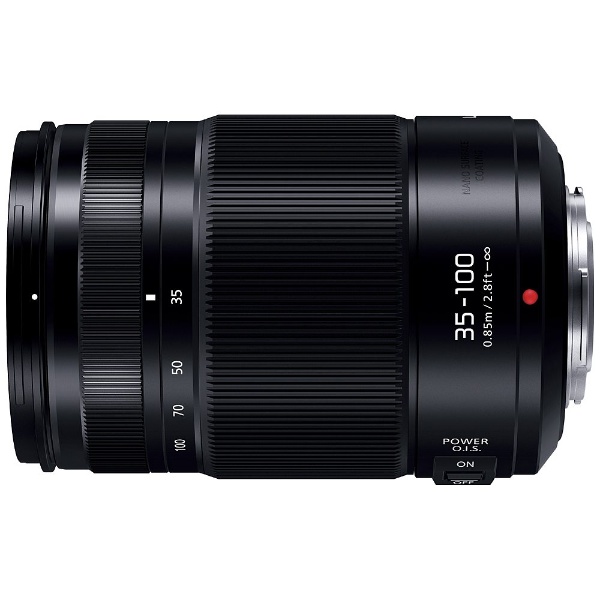 買取】カメラレンズ LUMIX G X VARIO 35-100mm / F2.8 II / POWER O.I.S. LUMIX（ルミックス）  ブラック H-HSA35100 [マイクロフォーサーズ /ズームレンズ] LUMIX（ルミックス） ブラック H-HSA35100|Panasonic( パナソニック)の買取価格｜ラクウル