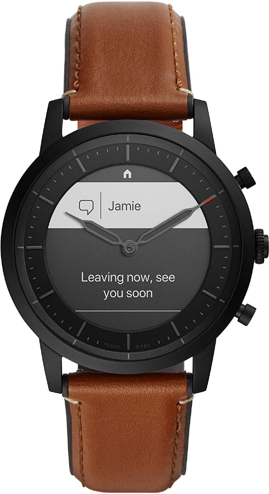 FTW7007 FOSSILQ スマートウォッチ タンレザー＆ラバー｜の通販は