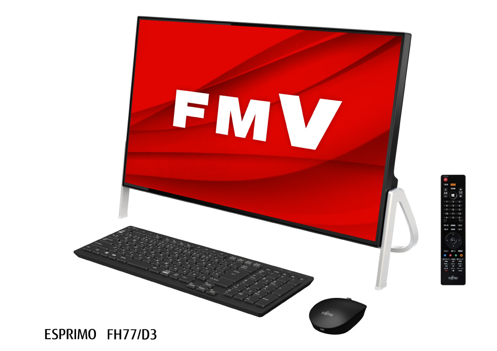 デスクトップPC FMV ESPRIMO FH77/D3 FMVF77D3B ブラック [Core i7