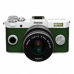 PENTAX Q-S1（オーダーカラー・ピュアホワイト/カーキグリーン ...