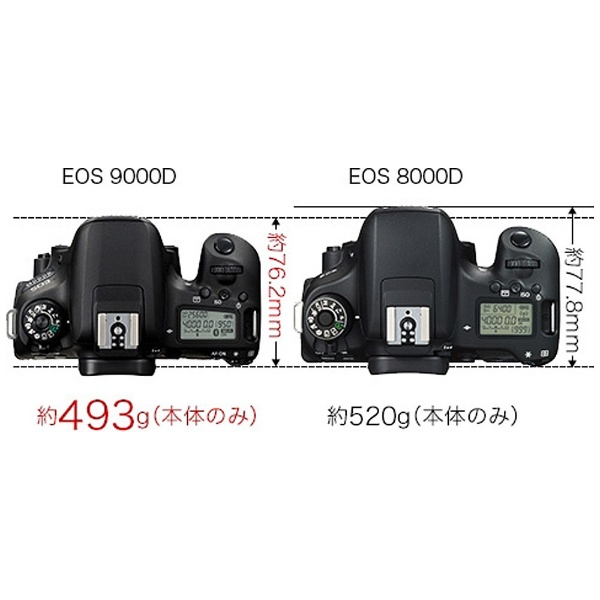 EOS 9000D ボディ [キヤノンEFマウント(APS-C)] デジタル一眼レフ ...