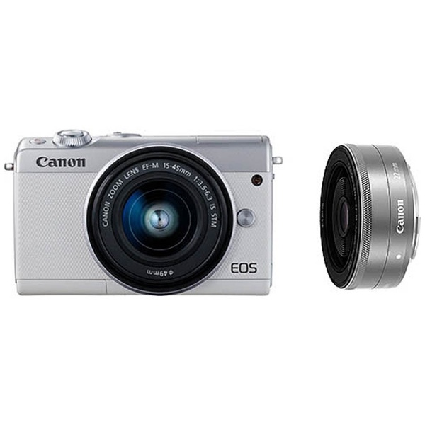 カメラ新品・未使用 Canon EOS M100 レンズキット ホワイト