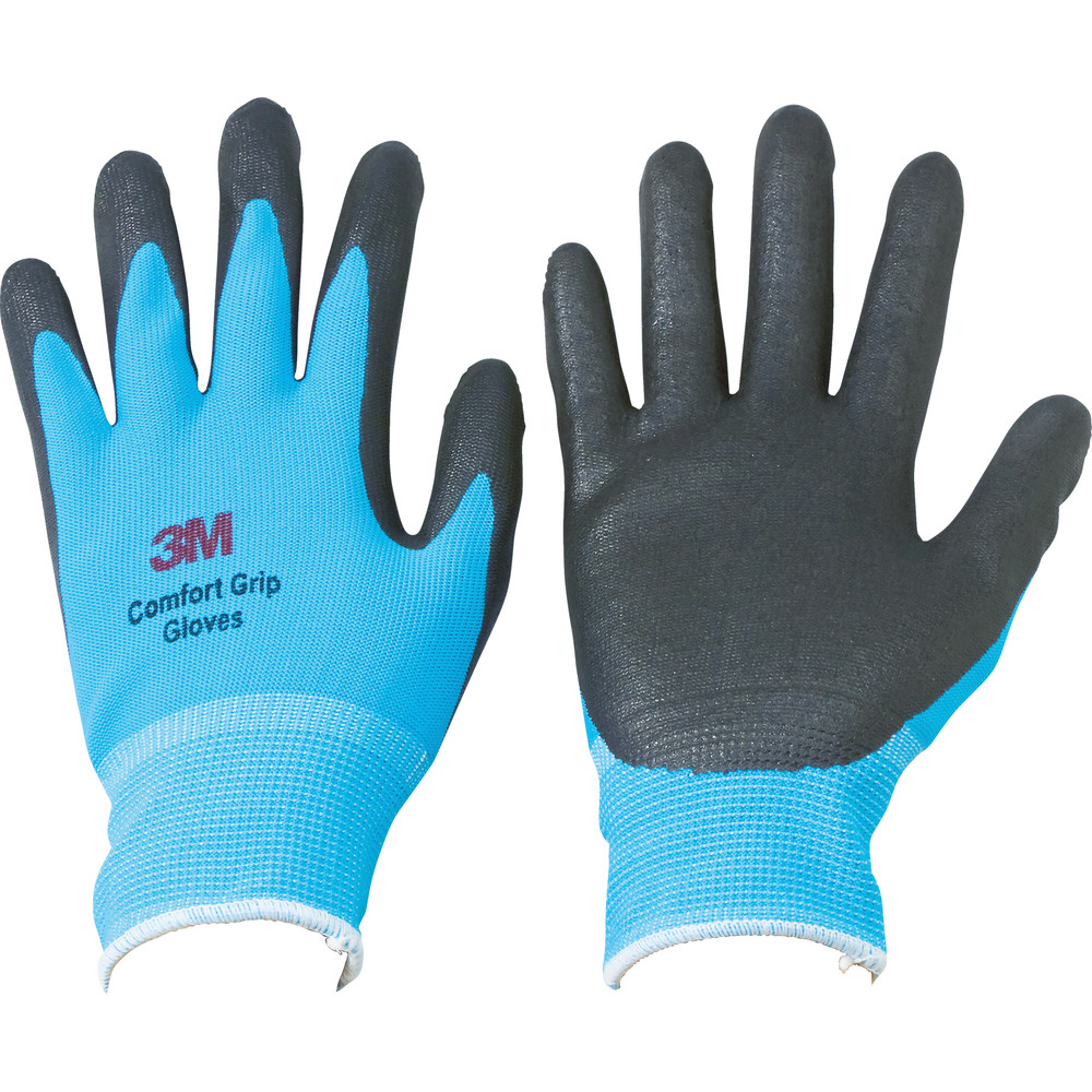 3M　一般作業用コンフォートグリップグローブ　ブルー　Lサイズ GLOVE-BLU-L