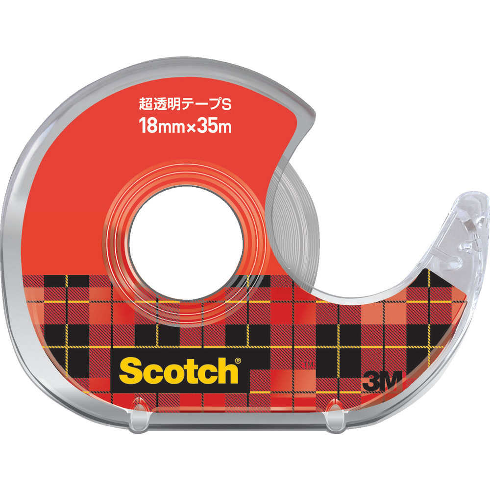 スコッチ 超透明テープS 18mmX35m ディスペンサー付｜の通販はソフマップ[sofmap]