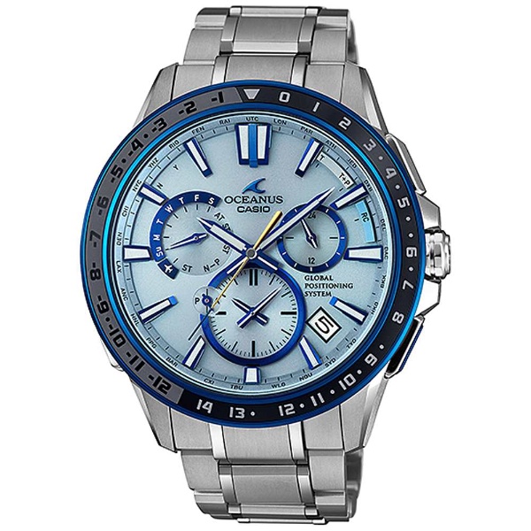 ソーラーGPS電波時計］オシアナス（OCEANUS） 「GPS HYBRID WAVE