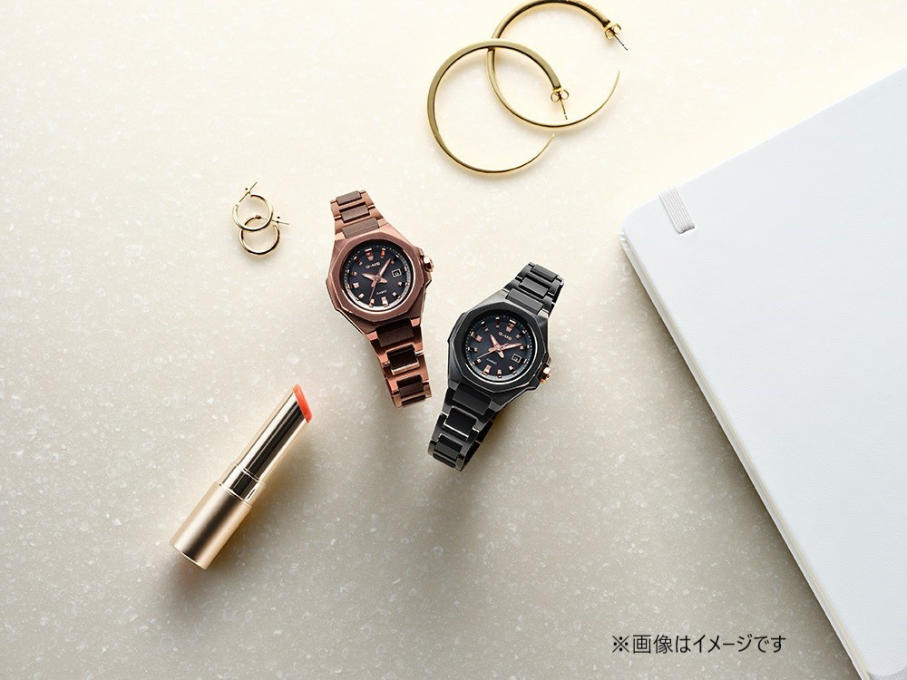 CASIO ジーミズ ソーラー G-MS 腕時計 baby-g 美品 電波時計レディース