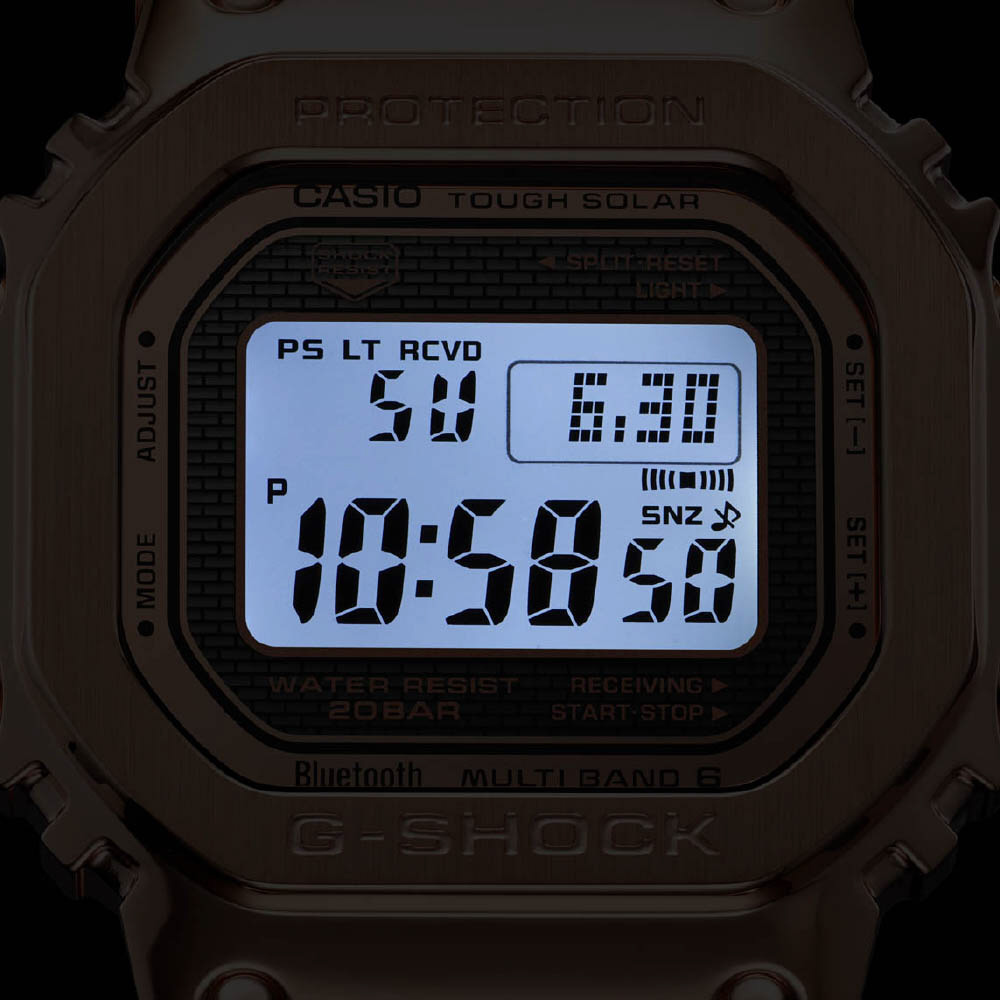 Bluetooth搭載ソーラー電波時計 G Shock G ショック Gmw B5000 フルメタル インゴットモデル Gmw B5000gd 4jf 国内ブランドメンズ腕時計の通販はソフマップ Sofmap